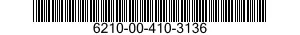 6210-00-410-3136  6210004103136 004103136
