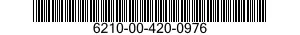 6210-00-420-0976  6210004200976 004200976