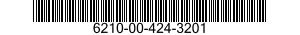 6210-00-424-3201 LIGHT,INDICATOR 6210004243201 004243201