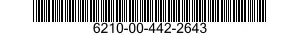 6210-00-442-2643 LIGHT,INDICATOR 6210004422643 004422643