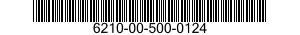 6210-00-500-0124  6210005000124 005000124