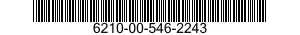 6210-00-546-2243 LENS,LIGHT 6210005462243 005462243