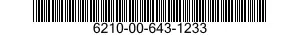 6210-00-643-1233 LIGHT,INDICATOR 6210006431233 006431233