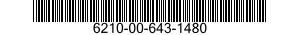 6210-00-643-1480  6210006431480 006431480
