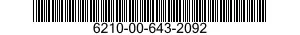 6210-00-643-2092  6210006432092 006432092