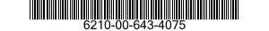 6210-00-643-4075  6210006434075 006434075