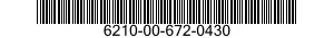 6210-00-672-0430  6210006720430 006720430