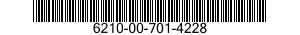 6210-00-701-4228  6210007014228 007014228
