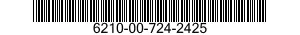 6210-00-724-2425  6210007242425 007242425