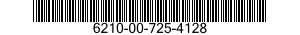 6210-00-725-4128  6210007254128 007254128