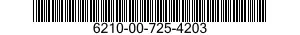 6210-00-725-4203  6210007254203 007254203