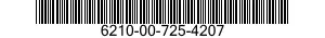 6210-00-725-4207  6210007254207 007254207