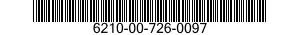 6210-00-726-0097 LIGHT,INDICATOR 6210007260097 007260097