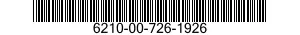 6210-00-726-1926 LIGHT,INDICATOR 6210007261926 007261926