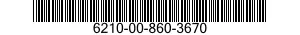 6210-00-860-3670 LIGHT ASSEMBLY,INDICATOR 6210008603670 008603670