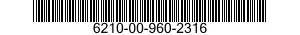 6210-00-960-2316  6210009602316 009602316