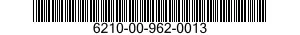 6210-00-962-0013  6210009620013 009620013