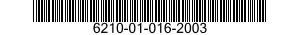 6210-01-016-2003  6210010162003 010162003