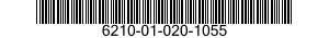 6210-01-020-1055 LIGHT,INDICATOR 6210010201055 010201055