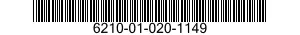 6210-01-020-1149 INSERT,LEGEND,LIGHT INDICATOR 6210010201149 010201149