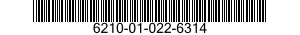 6210-01-022-6314  6210010226314 010226314