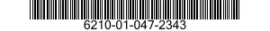 6210-01-047-2343  6210010472343 010472343