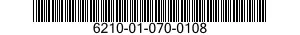 6210-01-070-0108  6210010700108 010700108