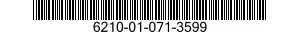 6210-01-071-3599 INSERT,LEGEND,LIGHT INDICATOR 6210010713599 010713599