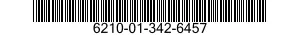 6210-01-342-6457 INSERT,LEGEND,LIGHT INDICATOR 6210013426457 013426457