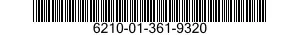 6210-01-361-9320 FILTER,INDICATOR LIGHT 6210013619320 013619320