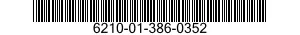 6210-01-386-0352 INSERT,LEGEND,LIGHT INDICATOR 6210013860352 013860352