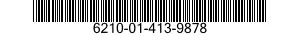 6210-01-413-9878 INSERT,LEGEND,LIGHT INDICATOR 6210014139878 014139878
