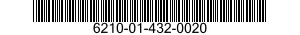 6210-01-432-0020 LIGHT,INDICATOR 6210014320020 014320020