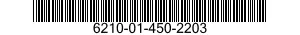 6210-01-450-2203 INSERT,LEGEND,LIGHT INDICATOR 6210014502203 014502203