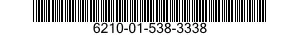 6210-01-538-3338 INSERT,LEGEND,LIGHT INDICATOR 6210015383338 015383338