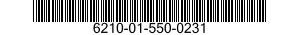 6210-01-550-0231 LIGHT,PANEL 6210015500231 015500231