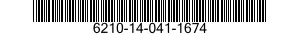 6210-14-041-1674 LIGHT,INDICATOR 6210140411674 140411674