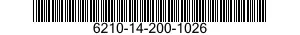 6210-14-200-1026 LIGHT,INDICATOR 6210142001026 142001026
