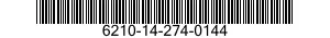 6210-14-274-0144  6210142740144 142740144