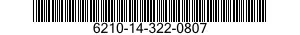 6210-14-322-0807 INDICATOR,LIGHT 6210143220807 143220807