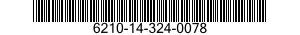 6210-14-324-0078 INDICATOR,LIGHT 6210143240078 143240078