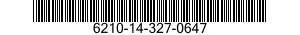 6210-14-327-0647  6210143270647 143270647