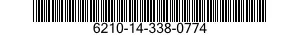 6210-14-338-0774  6210143380774 143380774