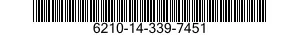 6210-14-339-7451  6210143397451 143397451