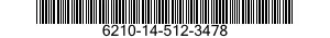 6210-14-512-3478 LIGHT,PANEL 6210145123478 145123478