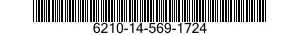 6210-14-569-1724 LIGHT SUBASSEMBLY,LIGHT INDICATOR 6210145691724 145691724