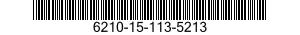 6210-15-113-5213 FILTER,MARKER LIGHT,AIRPORT RUNWAY 6210151135213 151135213