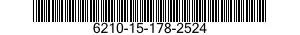 6210-15-178-2524 LIGHT SET,INDICATOR,MATCHED 6210151782524 151782524