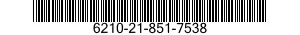 6210-21-851-7538 LIGHT ASSEMBLY,INDICATOR 6210218517538 218517538