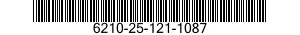 6210-25-121-1087 LIGHT,INDICATOR 6210251211087 251211087